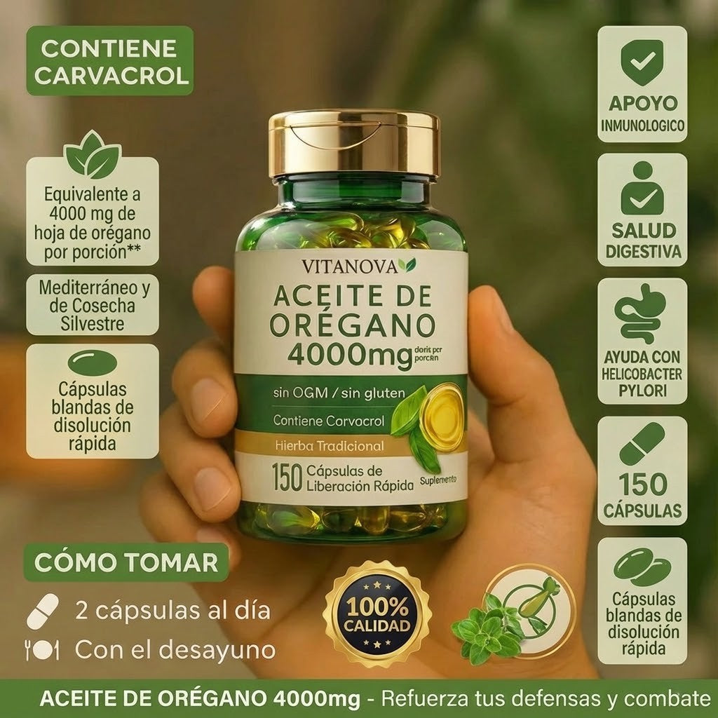 Vitanova- Aceite de Orégano